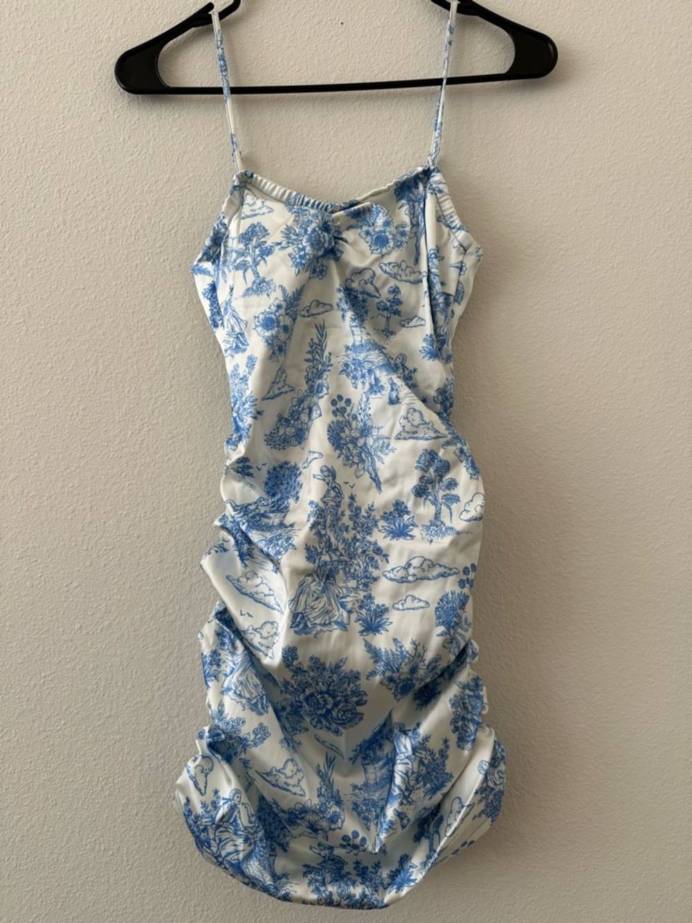 Sugar Thrillz Pink Label Blue Toile Dress